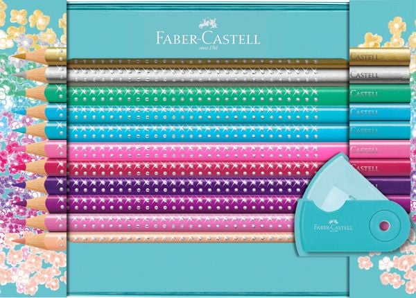Faber-Castell Buntstifte Geschenkset Sparkle 20er Set