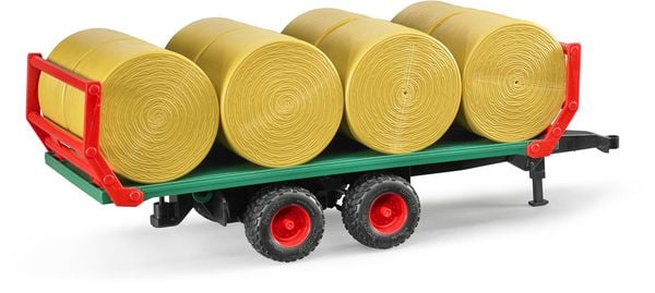 Bruder - Ballentransportanhänger mit Ballen
