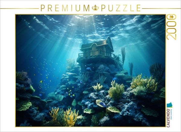 'CALVENDO Puzzle Ein Motiv aus dem Kalender ''Am Grunde des Meeres'' | 2000 Teile Lege-Größe 90x67cm Foto-Puzzle für glückliche Stunden'