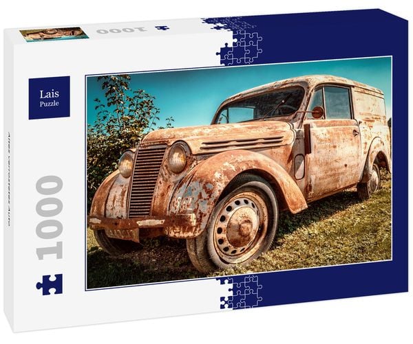 Lais Puzzle Altes verrostetes Auto 1000 Teile