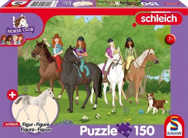 KIPU150T. Schleich Horse Club, Holstein Fohlen mit Add-on