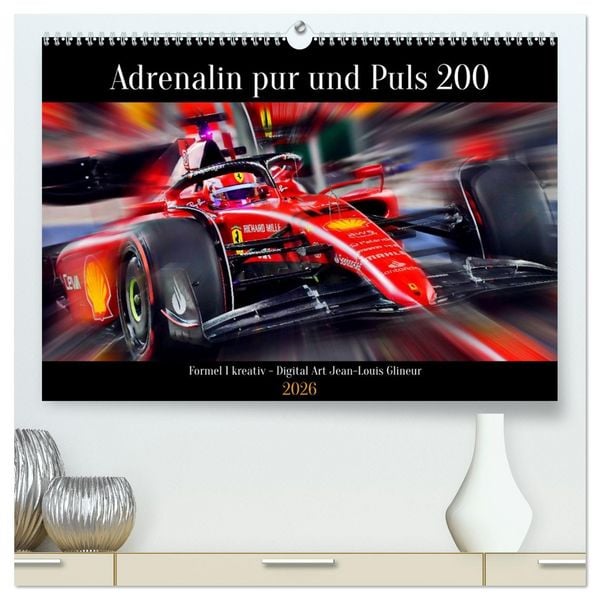 Adrenalin pur und Puls 200 (hochwertiger Premium Wandkalender 2026 DIN A2 quer), Kunstdruck in Hochglanz