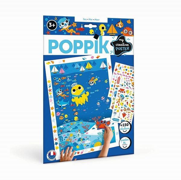 Sticker Kreativ Poster Meer