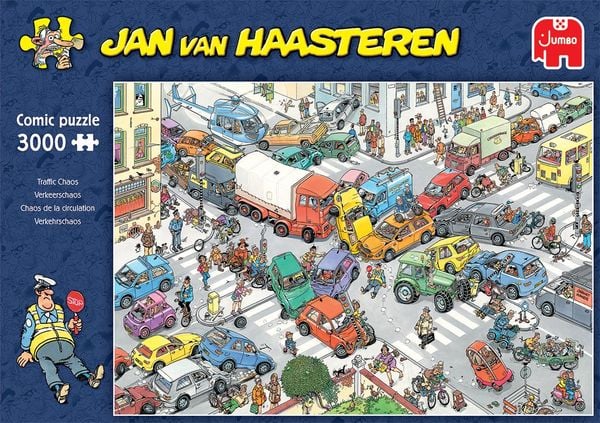 Jumbo Spiele - Jan van Haasteren - Verkehrschaos, 3000 Teile