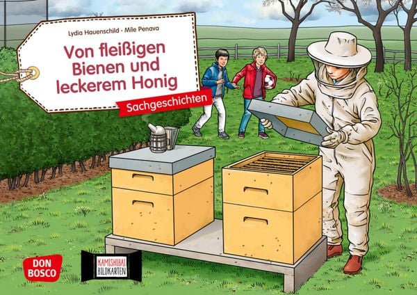 Von fleißigen Bienen und leckerem Honig. Kamishibai Bildkartenset