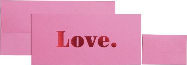 Geschenkkarte „Amadé“ | pink