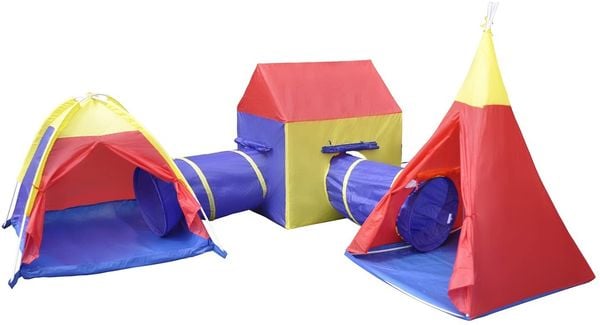 Knorrtoys 55434 - Zeltstadt, de luxe city, 3 verschiedene Zelte