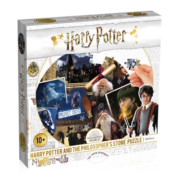 Puzzle Harry Potter Philosopher's Stone 500 Teile Puzzle wei