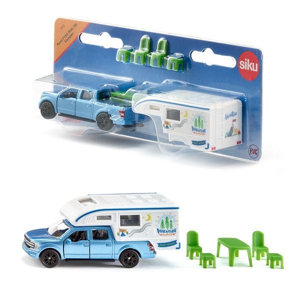 Siku 1693 Ford F150 Pick-Up Camper