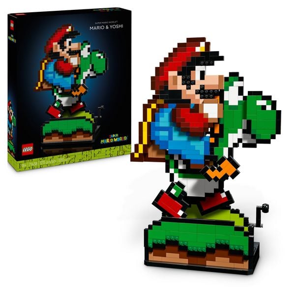 LEGO Super Mario World: Mario & Yoshi, Nintendo Set für Erwachsene 71438