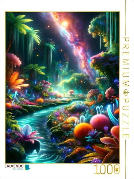 CALVENDO Puzzle Galactic Arch - Astronomie | 1000 Teile Lege-Größe 64x48cm Foto-Puzzle für glückliche Stunden