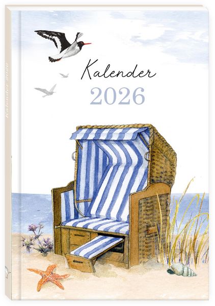 Drescher, S: Taschenkalender Strandkorb 2026