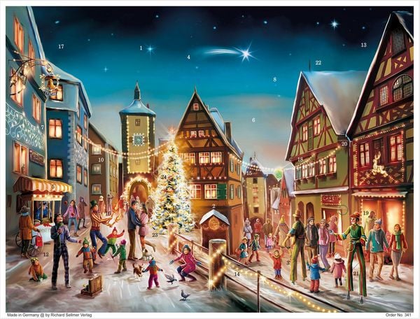 'Adventskalender ''Rothenburg Plönlein'''