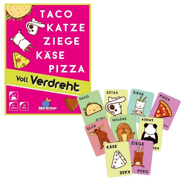Taco Katze Ziege Käse Pizza Voll Verdreht