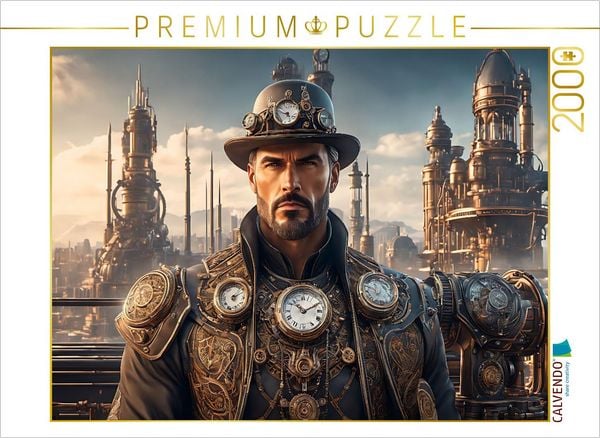 CALVENDO Puzzle Ingenieur einer Dampfenergie-Versorgungsanlage | 2000 Teile Lege-Größe 90x67cm Foto-Puzzle für glückliche Stunden