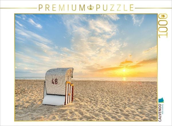 CALVENDO Puzzle Ein Platz am Meer | 1000 Teile Lege-Größe 64x48cm Foto-Puzzle für glückliche Stunden
