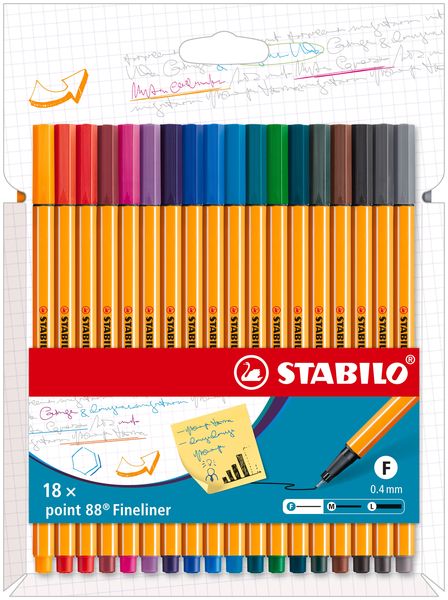 STABILO Fineliner point 88