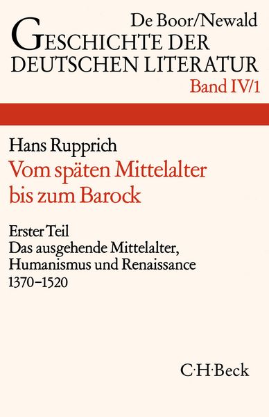 Vom späten Mittelalter bis zum Barock. Tl.1