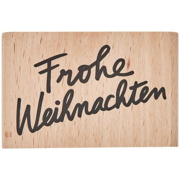Stempel Frohe Weihnachten