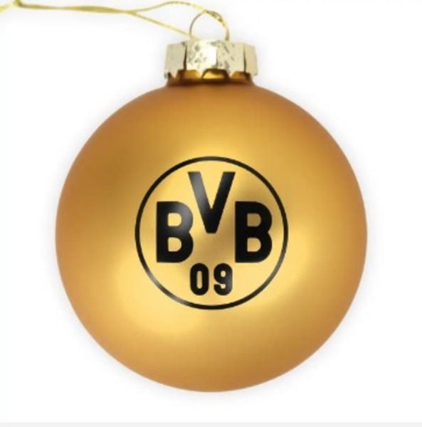 BVB Borussia Dortmund - Weihnachtsbaumkugel, Weihnachtsbaum Schmuck, Christbaumkugel