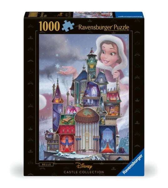 Erwachsenenpuzzle 1000 Teile - Disney Prinzessinnen - Disney Castles: Belle