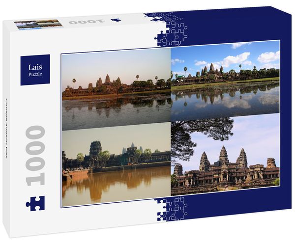 Lais Puzzle Collage Angkor Wat 1000 Teile