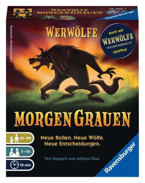 Werwölfe MorgenGrauen - Spiele für Erwachsene ab 10 Jahre