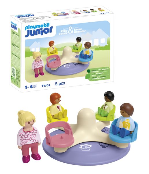 PLAYMOBIL 71701 Junior: Zahlenkarussell