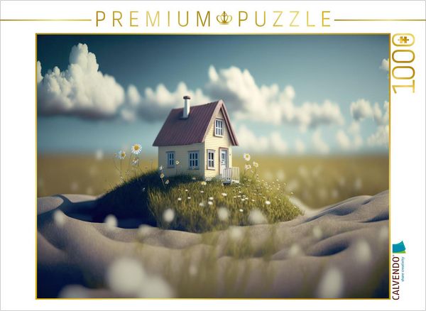 CALVENDO Puzzle Haus zur Aussicht | 1000 Teile Lege-Größe 64x48cm Foto-Puzzle für glückliche Stunden