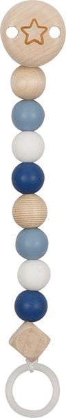 Schnullerkette Stern, blau