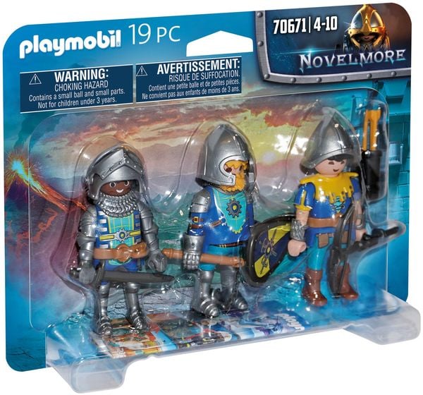 PLAYMOBIL® 70671 3er Set Novelmore Ritter