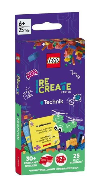 LEGO® - ReCreate Karten - Technik, m. 1 Beilage