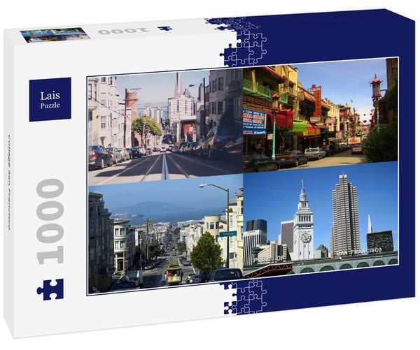 Lais Puzzle Collage San Francisco 1000 Teile