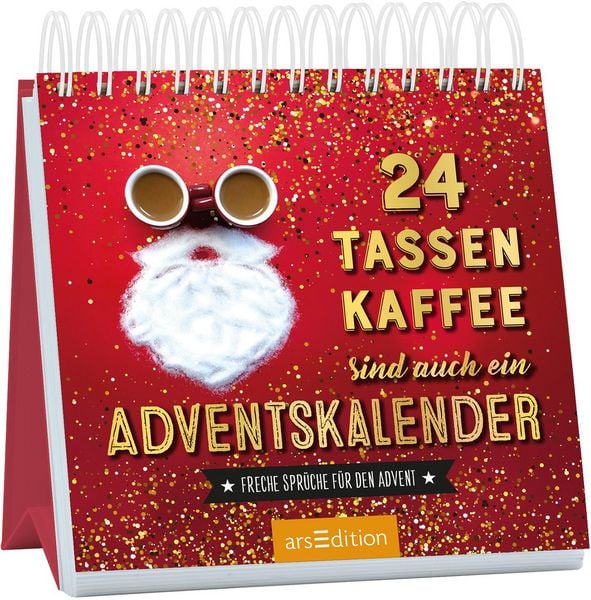 24 Tassen Kaffee sind auch ein Adventskalender
