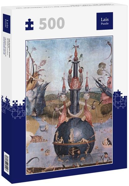 Lais Puzzle Hieronymus Bosch - Der Garten der Lüste, Mitteltafel: Der Garten der Lüste, Detail 500 Teile