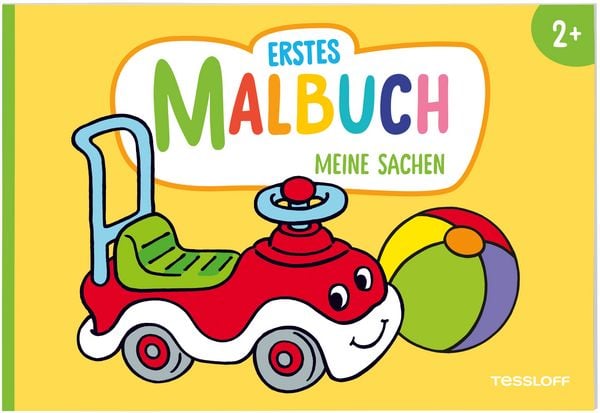 Erstes Malbuch. Meine Sachen