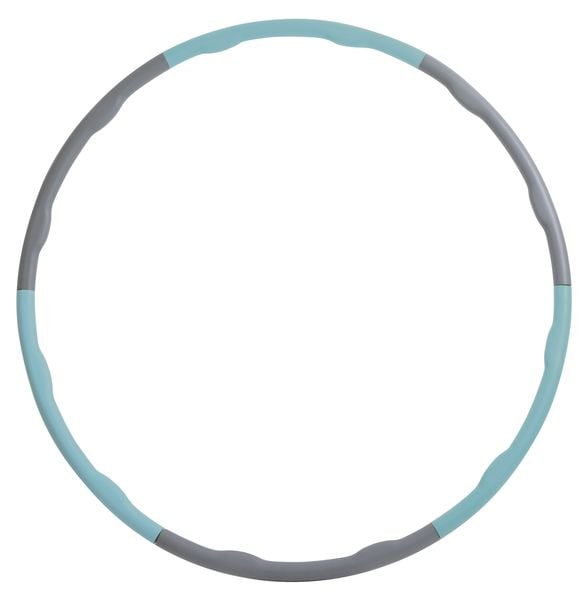 Schildkröt Fitness - Fitness-Hoop, 100cm, Grau, Skyblue