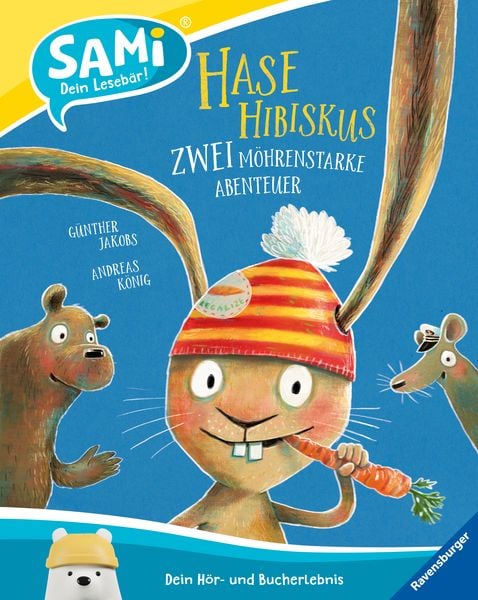 SAMi – dein Lesebär - Hase Hibiskus - Zwei möhrenstarke Abenteuer