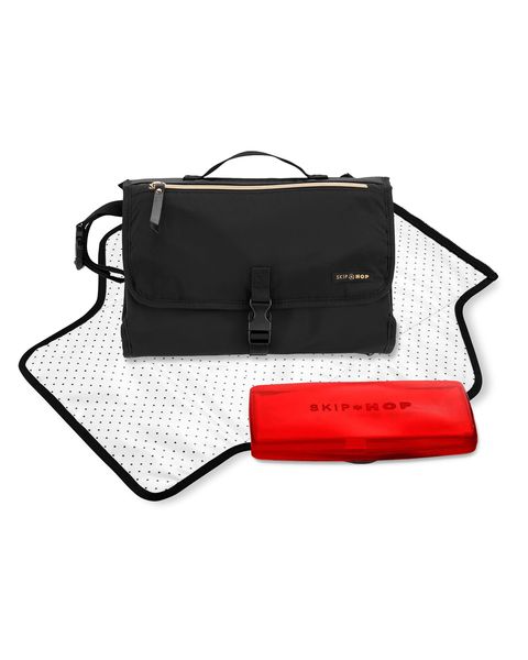 Envi Luxe Eco-Wickeltasche – Schwarz