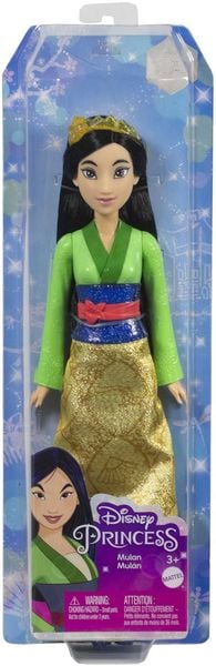 Disney Prinzessin-Spielzeug, Mulan-Modepuppe mit Accessoires