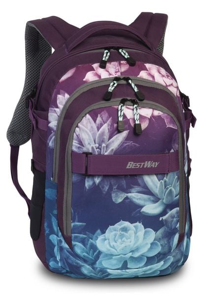 BESTWAY® Rucksack Evolution Air, sage/rosa, 22 Liter