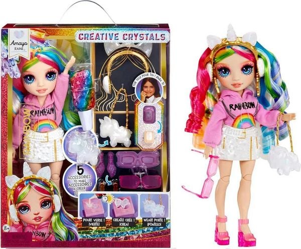 Rainbow High Creative Crystals Fashion Doll- Amaya