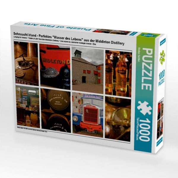 'Sehnsucht Irland - Perfektes ''Wasser des Lebens'' aus der Middleton Distillery (Puzzle)'