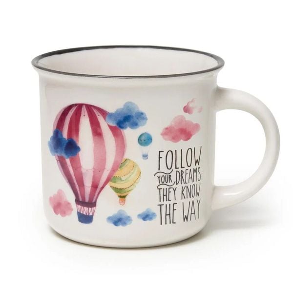 Legami New Bone China Porzellan Tasse - Air Balloon