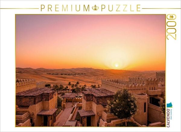 CALVENDO Puzzle Ein Motiv aus dem Kalender Rub al Khali - die grösste Sandwüste der Erde | 2000 Teile Lege-Größe 90x67cm Foto-Puzzle für glückliche St