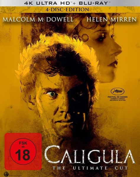 Caligula - The Ultimate Cut - Multibox im Schuber (4K Ultra HD) (+ 2 Blu-ray) (+ Bonus-Blu-ray)
