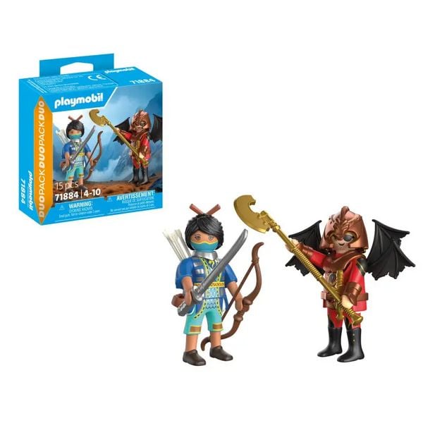PLAYMOBIL 71884 DuoPack Novelmore vs. Burnham Duell
