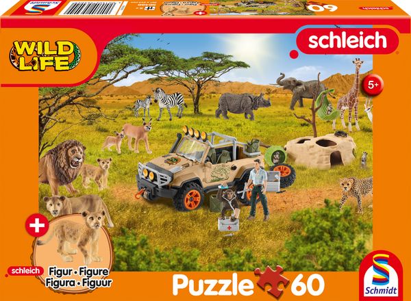 KIPU60T Schleich Wild Life, In der Sarvanne mit Add-on