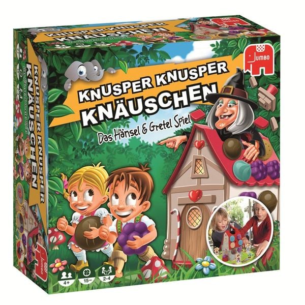 Jumbo Spiele - Knusper, Knusper Knäuschen