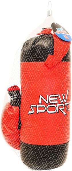 New Sports Boxsack + Boxhandschuhe